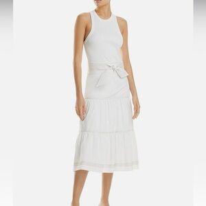 EUC Veronica Beard L Austyn Long Tiered Midi Dress